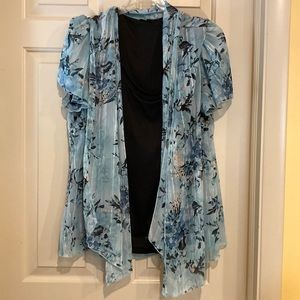 Women’s Sara Michelle 1X short sleeve top